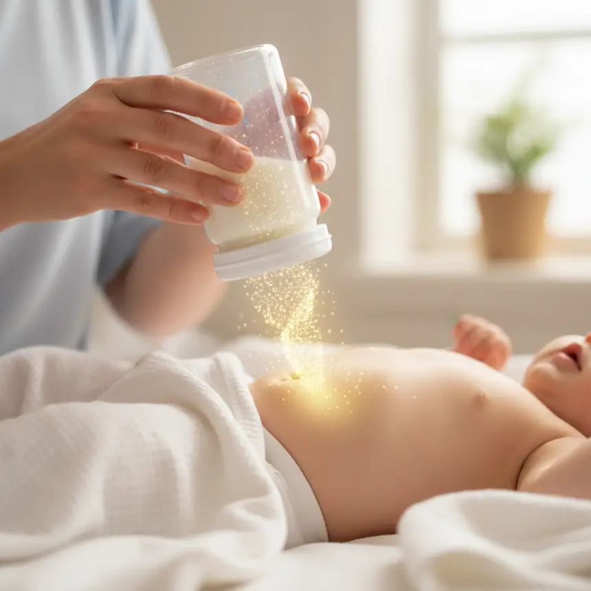 아기 분유 영양흡수