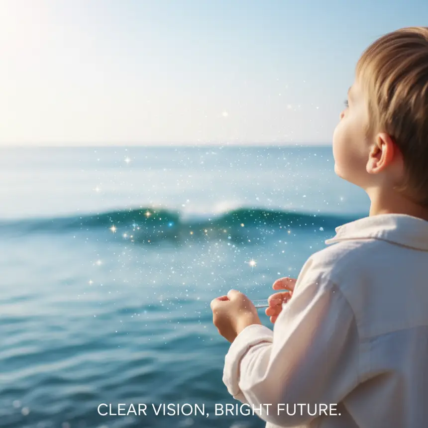 Bright child's vision