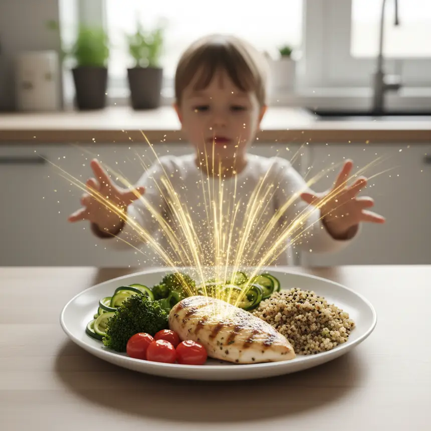 Growth nutrition meal, balanced diet