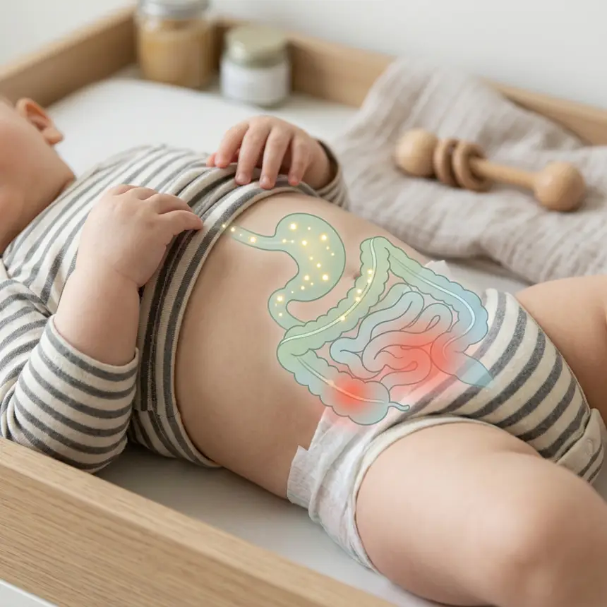 Baby digestive system, nutrient absorption
