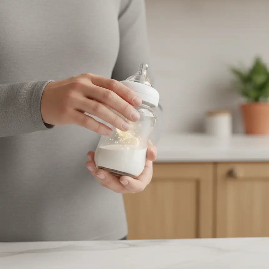 Baby formula preparation