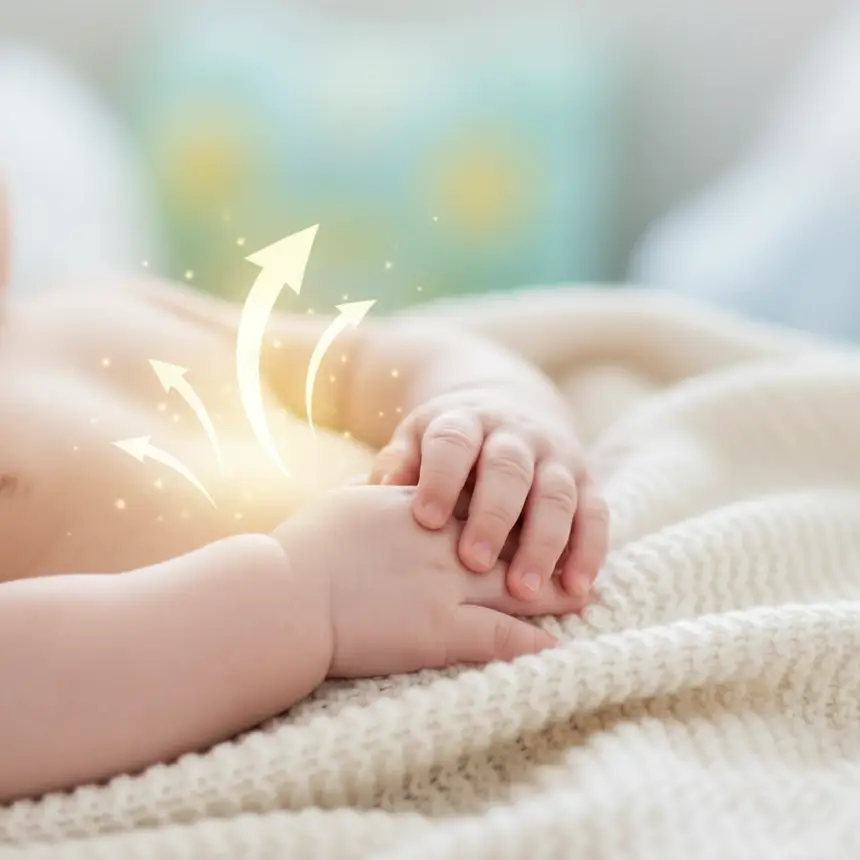 Baby healthy growth