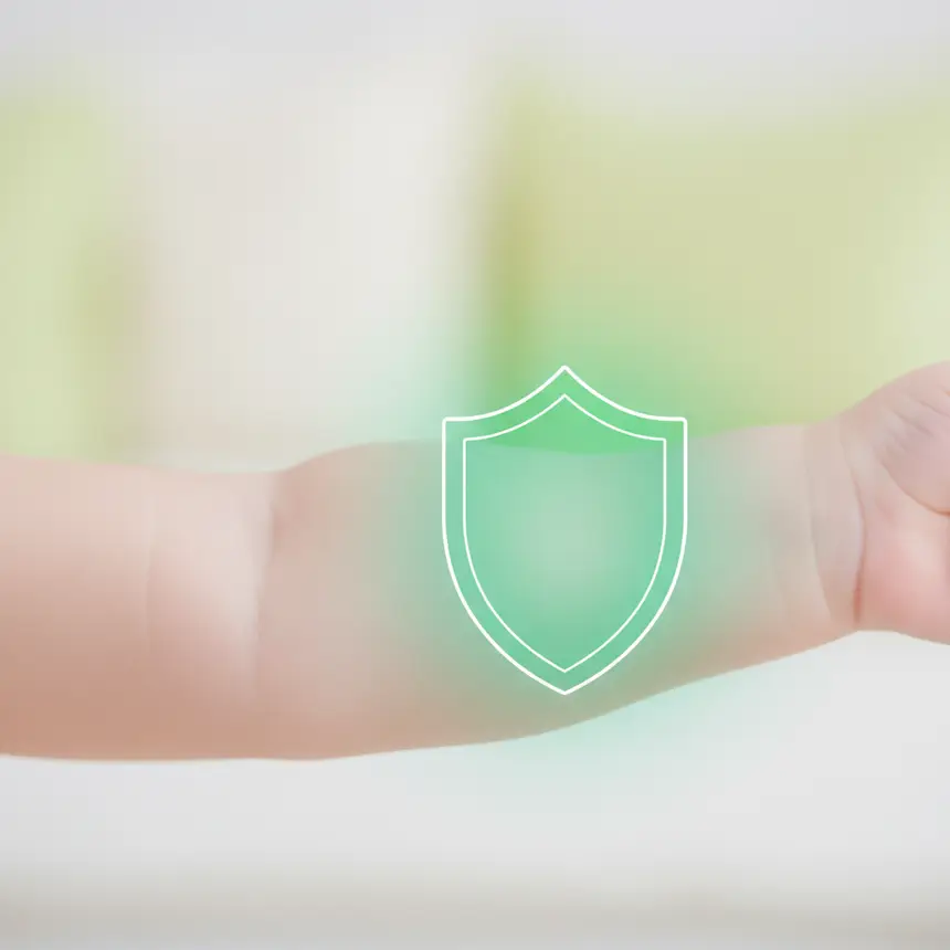 Healthy baby skin