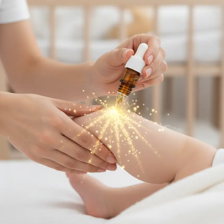 Baby massage oil uses