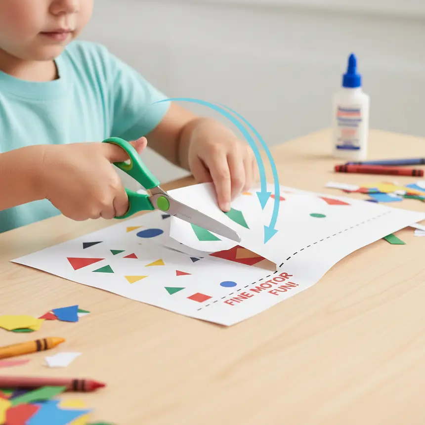 Toddler fine motor activity