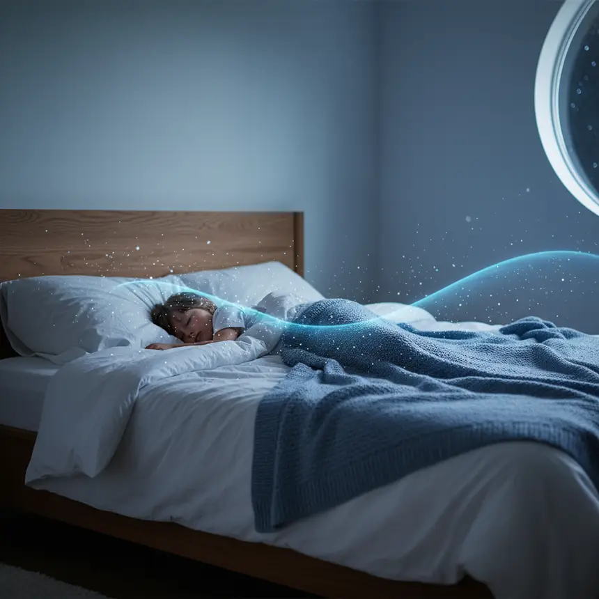 Successful sleep training, peaceful night