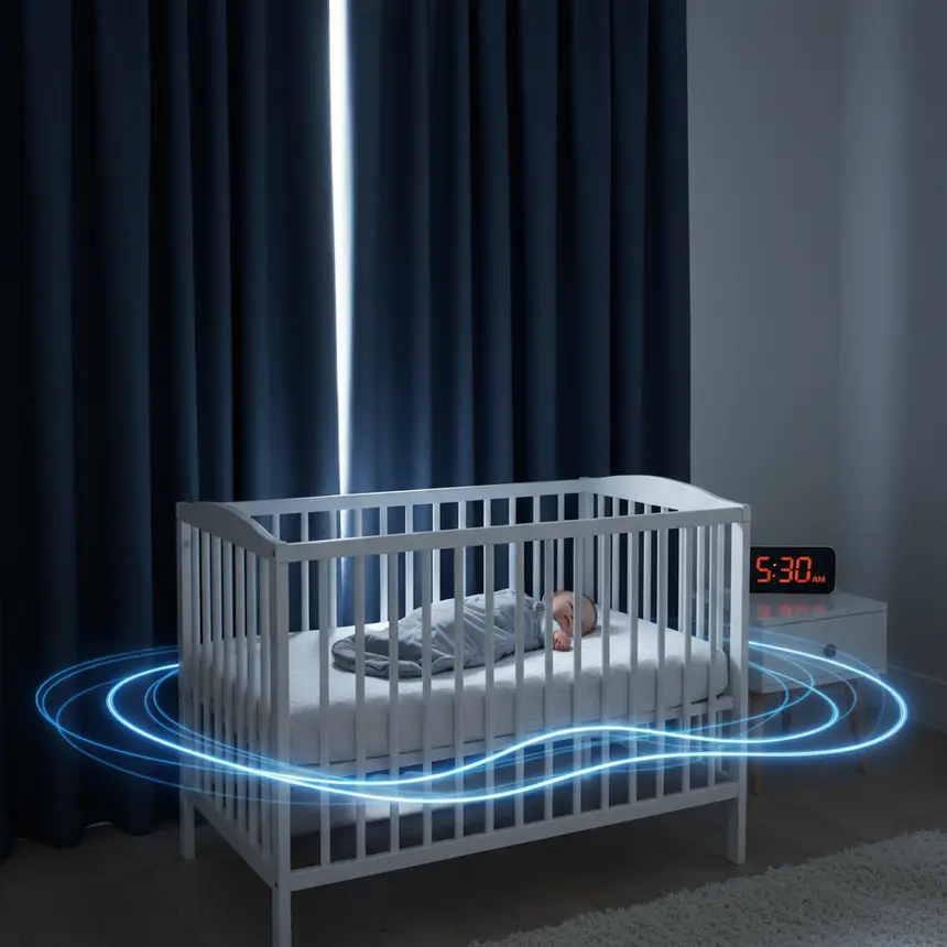 Baby sleep environment, sleep regulation
