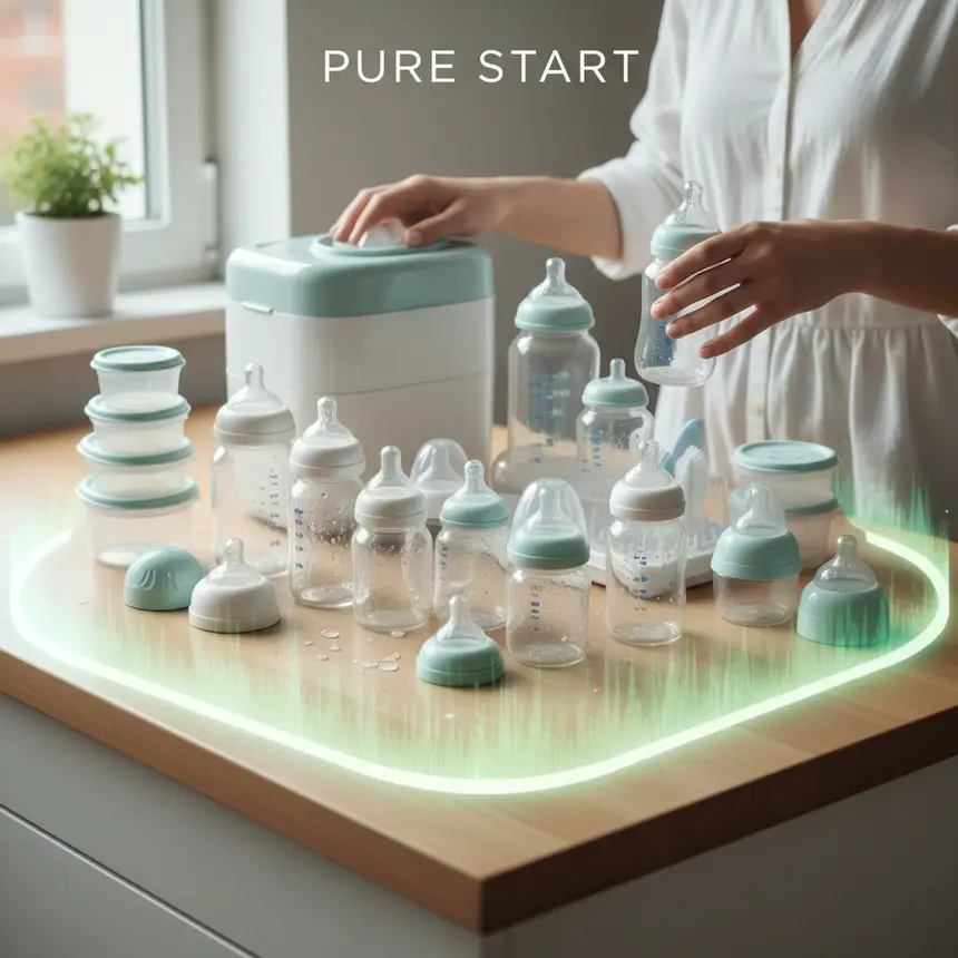 Bottle hygiene management