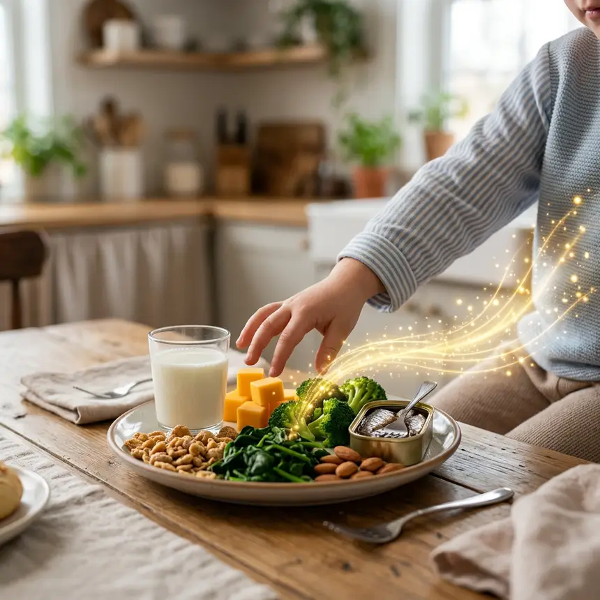 Kids calcium diet