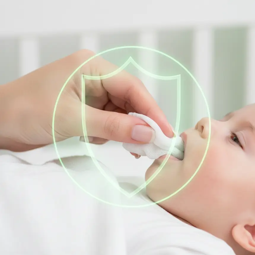 Infant oral hygiene