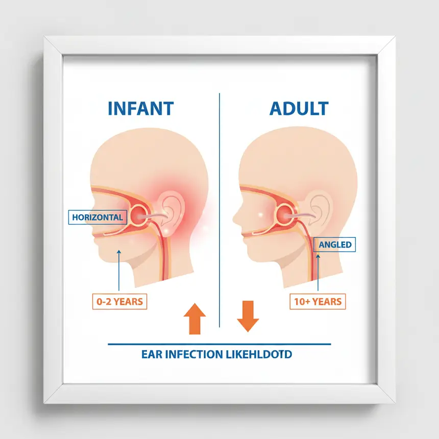 Infant ear structure issue