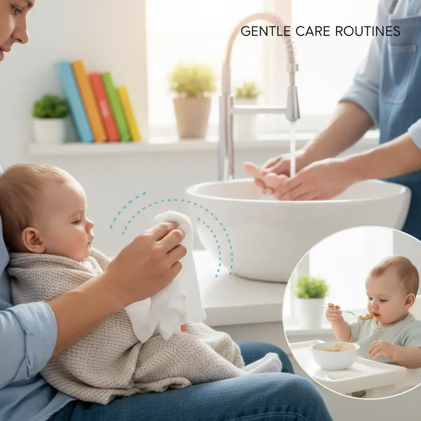Baby hygiene habits