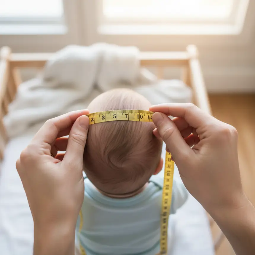 How to measure baby head circumference at home