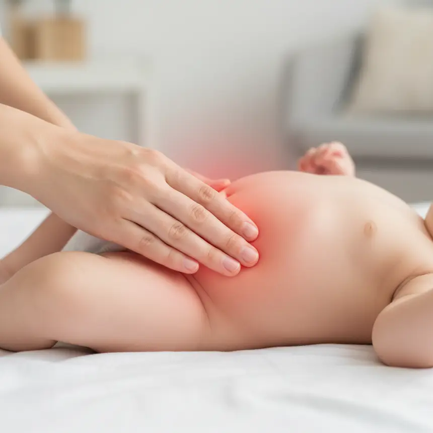 Baby belly pain