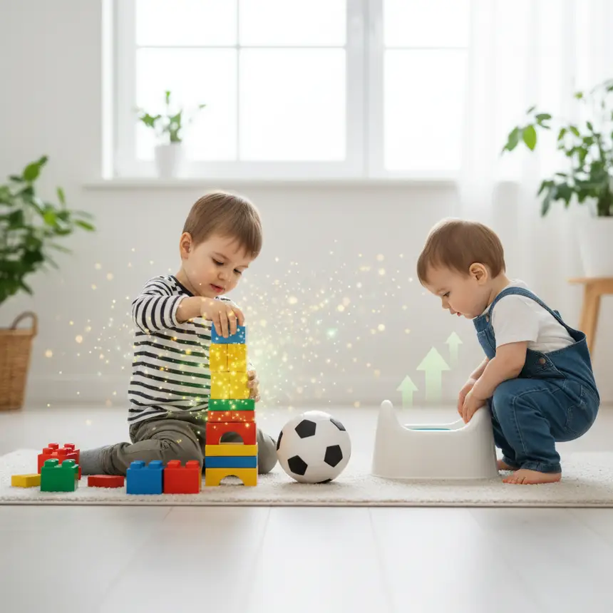 Toddler nutrition physical activity potty training